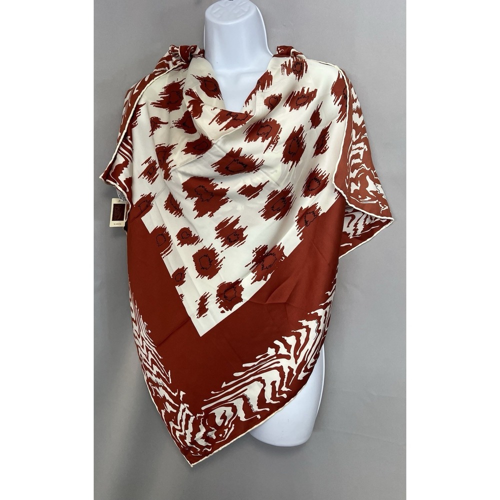 Pierre Lauren Women's Square Scarf 34"x34" New Polyester‎